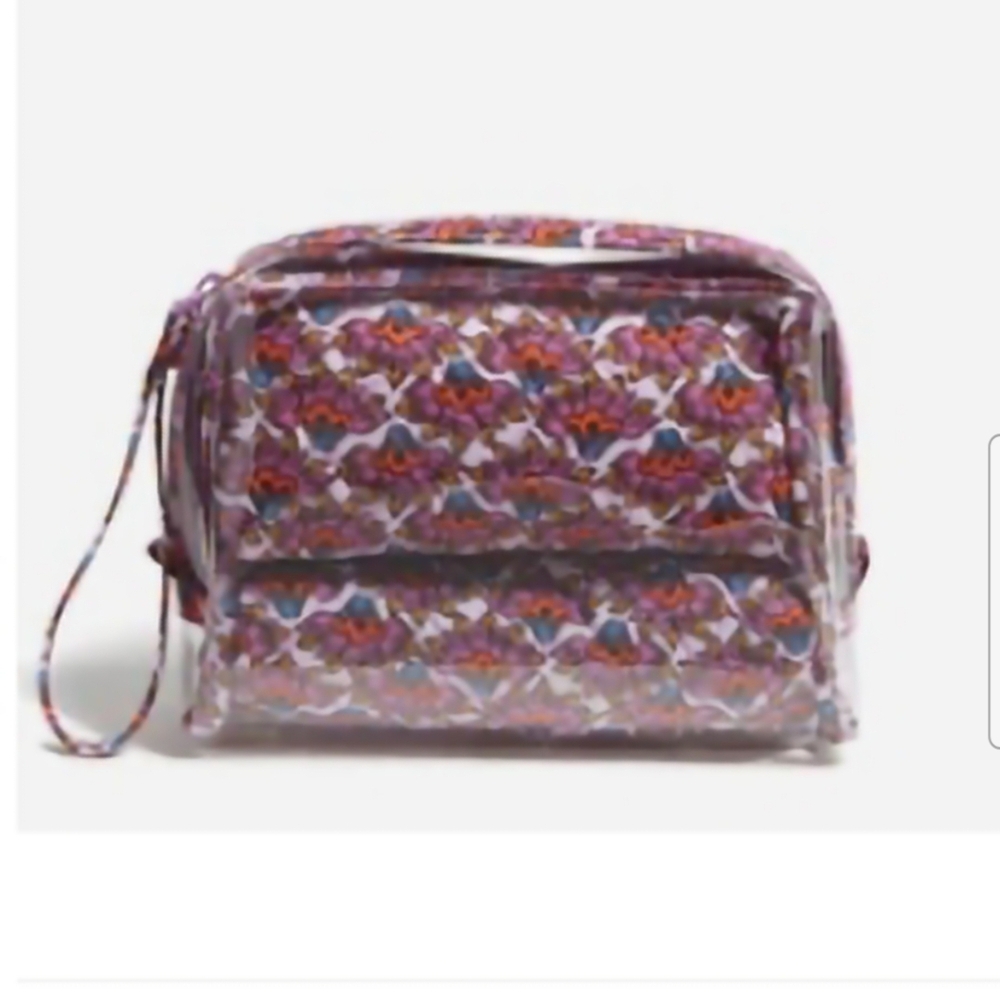 Vera Bradley Multicolor Floral Cosmetic Bag